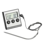 Digital Oven Thermometer Kitchen Food Cooking Meat BBQ Probe Thermometer Timer Water Milk Temperature Cooking Tools - Image 2