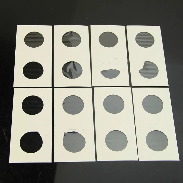 TBD0495166_2.webp 50 PCS / 3 Sets 40mm Diameter Coin Protector Square Coin Collection Paper Clip - Image 3