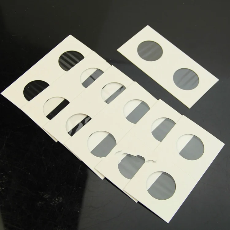 TBD0495166_3.webp 50 PCS / 3 Sets 40mm Diameter Coin Protector Square Coin Collection Paper Clip - Image 4