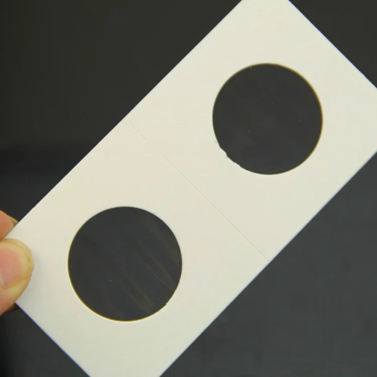 TBD0495166_4.webp 50 PCS / 3 Sets 40mm Diameter Coin Protector Square Coin Collection Paper Clip - Image 5