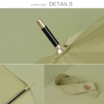 All-weather Umbrella With 16 Bones Enlarged By A Long Handle Straight Pole Umbrella - Image 6
