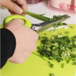 Minced 5 Layers Basil Rosemary Kitchen Scissor Shredded Chopped Scallion Cutter - Image 3