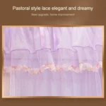 Palace Style Encryption Floor-standing Stainless Steel Three-door Mosquito Net - Image 5