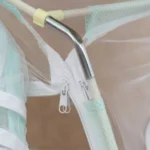 Student Dormitory Single Bed Zipper Square Top Encryption Full Bottom Mosquito Net - Image 4