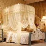 U-shaped Three-door Stainless Steel Tube Floor Mosquito Net - Image 7