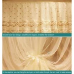 U-shaped Three-door Stainless Steel Tube Floor Mosquito Net - Image 6