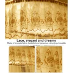 U-shaped Guide Rail Retractable Three-door Mosquito Net - Image 4