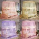 Double-layer Bunk Bed Telescopic Support Floor-to-child Bed Mosquito Net - Image 2