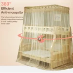 Double-layer Bunk Bed Telescopic Support Floor-to-child Bed Mosquito Net - Image 4