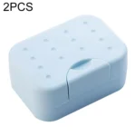 2 PCS Portable Travel Soap Box