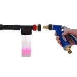 Foam Pot Car Wash Water Gun Garden Water Gun High Pressure Lengthened Foam Spray Gun - Image 3