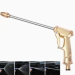 Electroplating Extension Rod Car Wash Water Gun Household Brush Car Gun Garden Watering Gun