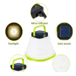 Folding Solar Lamp Outdoor Camping Tent Lamp LED Camping Lamp - Image 3