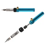 Hot Air Gun Multi-function Adjustable Temperature Gas Soldering Iron Cordless Welding Pen - Image 2