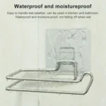 Repeatedly Reusable Punching-Free Stainless Steel Tissue Holder With Strong Traceless Hook Attachment - Image 6