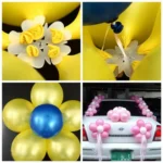 50 PCS Flower Balloons Decoration Accessories Plum Clip Birthday Wedding Party Plastic Balloon Clip - Image 3