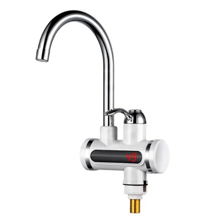 TBD050160801A_1.webp 220V Kitchen Tankless Water Heater Instant Electric Faucet Electric Heater Tap with Temperature Display - Image 2
