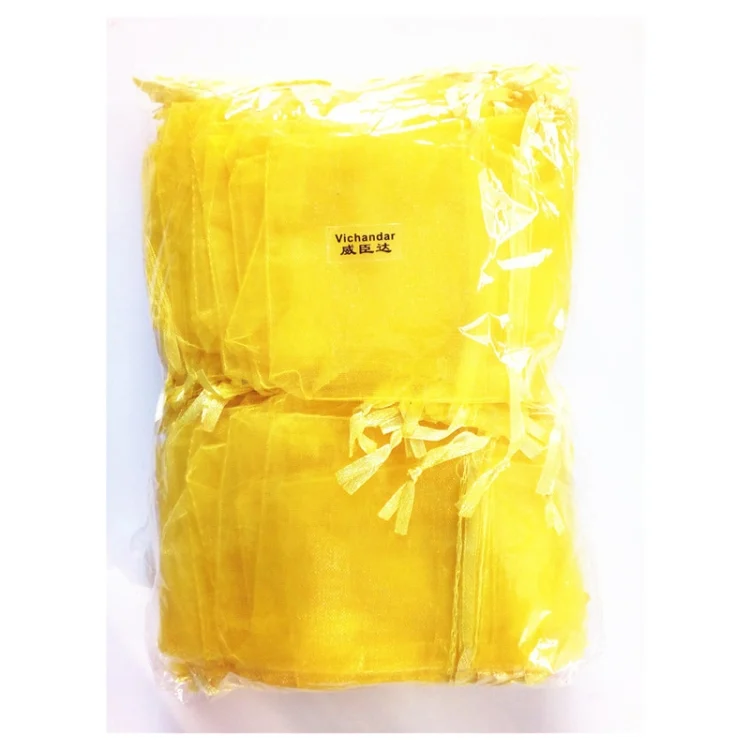 TBD050165601A_6.webp 100 PCS Organza Gift Bags Jewelry Packaging Bag Wedding Party Decoration, Size: 7x9cm - Image 7