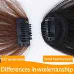 Fake Bangs Clip Hairpiece Synthetic Bangs Hair - Image 5