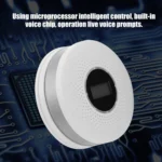 JKD-512COM CO Smoke Detector Live Voice Alarm Carbon Monoxide Leakage Sensor with LCD Display - Image 6