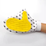 Pet Gloves Bath Brush Dog Massage Brush Pet Bath Grooming Supplies - Image 2