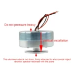 iLouder Resonance Speaker Vibration Strong Bass Louderspeaker All Frequency Horn Speakers 50mm 25 W - Image 4