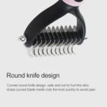 Fur Hair Grooming Hair Shedding Tool Brush for Dog Pet Cat - Image 4
