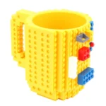 Building Blocks Design Creative Milk Mug Coffee Cup Build-on Brick Drinking Water Holder
