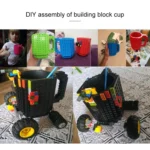 Building Blocks Design Creative Milk Mug Coffee Cup Build-on Brick Drinking Water Holder - Image 11