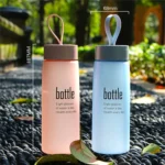 Water Bottle Plastic Sport Scrub Leak Proof Drinking Bottle Portable Fashion Drinkware Tour Bottles for Lovers, Capacity: 520ML - Image 5