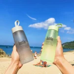 Water Bottle Plastic Sport Scrub Leak Proof Drinking Bottle Portable Fashion Drinkware Tour Bottles for Lovers, Capacity: 520ML - Image 7