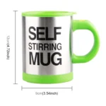 400ml Mugs Automatic Electric Self Stirring Mug Cup Coffee Milk Mixing Mug Smart Stainless Steel Juice Mix Cup Drinkware - Image 7