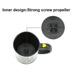 400ml Mugs Automatic Electric Self Stirring Mug Cup Coffee Milk Mixing Mug Smart Stainless Steel Juice Mix Cup Drinkware - Image 2