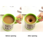 400ml Mugs Automatic Electric Self Stirring Mug Cup Coffee Milk Mixing Mug Smart Stainless Steel Juice Mix Cup Drinkware - Image 5