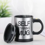 400ml Mugs Automatic Electric Self Stirring Mug Cup Coffee Milk Mixing Mug Smart Stainless Steel Juice Mix Cup Drinkware - Image 6