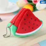 Cute Fruit Wallet Gift Plush Coin Purse Female Bag - Image 2