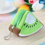 Cute Fruit Wallet Gift Plush Coin Purse Female Bag - Image 3