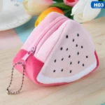Cute Fruit Wallet Gift Plush Coin Purse Female Bag - Image 4