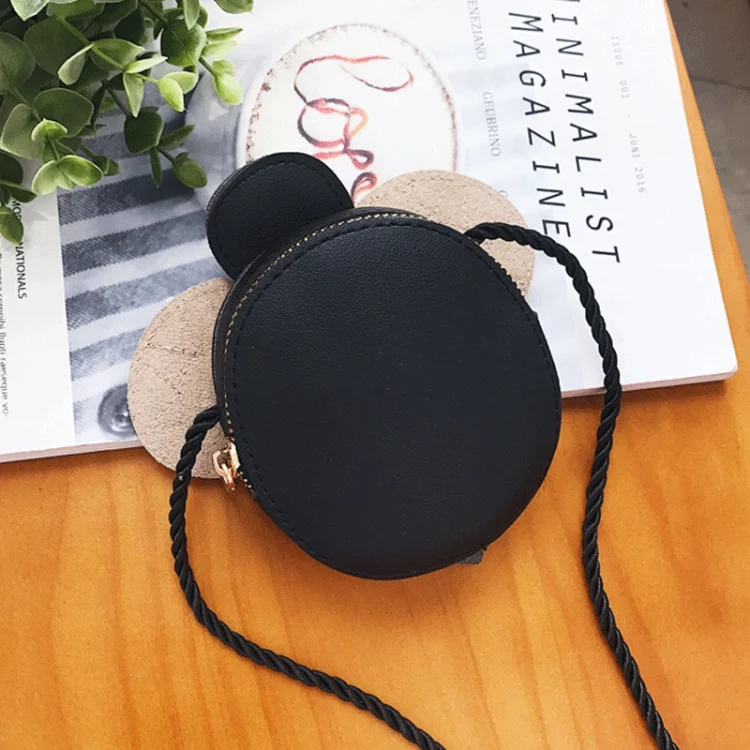 TBD050869601A_5.webp Baby Girls Tassel Purse handbag Kids Cross-body shoulder bag Gifts Cartoon Animals Bag - Image 6