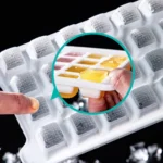 Household Silicone Ice Box With Lid Ice Cube Mold Refrigerator Ice Lattice Quick Freezer Random Color Delivery - Image 5