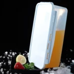 Household Silicone Ice Box With Lid Ice Cube Mold Refrigerator Ice Lattice Quick Freezer Random Color Delivery - Image 9
