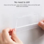 Multifunctional Bathroom Punch-free Storage Sleeve Hair Dryer Bracket,  Random Color Delivery - Image 4