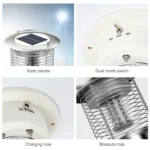 Outdoor Solar Waterproof Mosquito Lamp Mosquito Repellent - Image 4