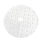 Christmas Tree Plush Sequin Embroidered Bottom Decorative Skirt