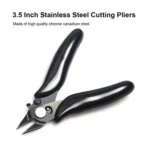 3.5 Inch Diagonal Pliers Mini Wire Cutter Small Soft Cutting Electronic Handle Pliers - Image 2