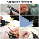 3.5 Inch Diagonal Pliers Mini Wire Cutter Small Soft Cutting Electronic Handle Pliers - Image 3