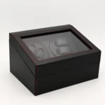 4+6 Automatic Rotation Leather Watch Winder Storage Display Case Box - Image 2