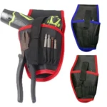 Portable Cordless Drill Holder Drill Cordless Screwdriver Waist Power Tool Bag Drill Waist Tool Belt Bag - Image 4