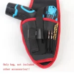 Portable Cordless Drill Holder Drill Cordless Screwdriver Waist Power Tool Bag Drill Waist Tool Belt Bag - Image 5