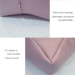Nail Art Hand Rest Cushion Pillow Soft PU Leather Foot Hand Holder Manicure Nail Art Equipment - Image 7